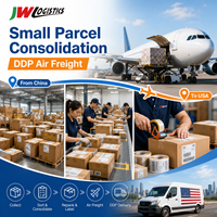 Consolidation de petits colis, transitaire aérien Chine-USA, agent d'expédition DDP, expédition porte-à-porte, expédition FCL LCL