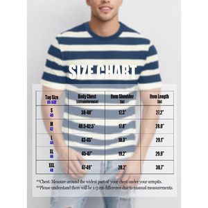 Custom <b>Mens</b> <b>Striped</b> <b>T</b>-<b>Shirt</b> Short Sleeve Crewneck Regular Fit Textured Stripe Casual Wear - Product Image 6