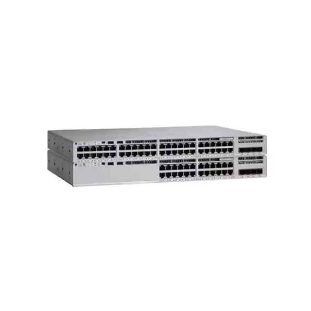 New Original for C9200L 48T 4X E 48 Port Managed Network Switch with 4x10G SFP Uplinks SNMP QoS Industrial Grade Switch