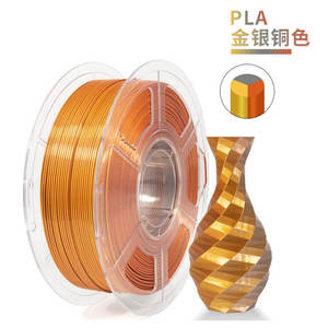 เส้นพลาสติก PLA หลายสี ขนาด 1 กก. 1.75 มม. สีรุ้งแดง-น้ำเงิน-เขียว ความแม่นยำ +/-0.02 มม. สำหรับเครื่องพิมพ์ 3 มิติ - Product Image 4