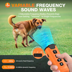 Nouvel arrivage Rechargeable 49ft Puissant LED Ultrasonique Chien Repeller Chaser Handheld Pet <span class=keywords><strong>Dog</strong></span> Barking Control Trainer Device - Product Image 4