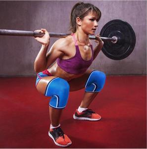 Genouillère de <span class=keywords><strong>sport</strong></span> <span class=keywords><strong>SCR</strong></span> 5 mm, genouillère de musculation en néoprène 7 mm pour l'haltérophilie - Product Image 1