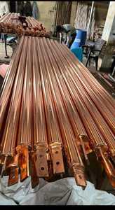 Hochwertiger kunden spezifischer Fabrik preis Kupfer gebundene Erdung stange Verkleidete Stahl erdung stange <span class=keywords><strong>Bulk</strong></span> Beste Qualität Produkt kategorie Kupfers tangen - Product Image 6