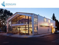 Complexe commercial préfabriqué en structure métallique à faible coût, musée personnalisé
