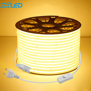 <span class=keywords><strong>Cob</strong></span> <span class=keywords><strong>Led</strong></span> <span class=keywords><strong>Strip</strong></span> Light 110V Driverless Ip65 IP67 Exterior Impermeable Dot Free Flexible <span class=keywords><strong>Cob</strong></span> <span class=keywords><strong>Led</strong></span> <span class=keywords><strong>Strip</strong></span> 220V - Product Image 1