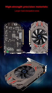 การ์ดจอ GeForce 730 2GB DDR5 VGA สำหรับคอมพิวเตอร์ 64 บิต รองรับการเล่นเกม พร้อมพอร์ต DVI Output  พร้อมพัดลมระบายความร้อน GDDR5 สำหรับเดสก์ท็อป ใหม่" การ์ดจอ 2gb - Product Image 4