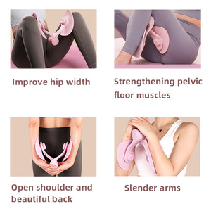 Clip de pression pour les jambes, entraîneur de hanches, entraîneur des muscles du plancher pelvien, équipement d'exercice des cuisses, entraînement de force, entraînement des hanches, musculation - Product Image 3