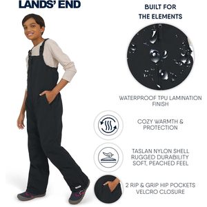 Overol Impermeable para Niños FOXA, con Aislamiento Térmico, Unisex, Ajustable, con Rodillas Reforzadas y Relleno Sintético - Product Image 3