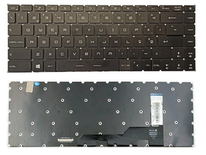 Nuevo Teclado <span class=keywords><strong>MSI</strong></span> <span class=keywords><strong>GE66</strong></span> <span class=keywords><strong>Raider</strong></span> MS-1541 GS66 Stealth MS-16V1 con Retroiluminación RGB por Tecla (EE. UU.) 16V3 16V4 16V4 - Product Image 3