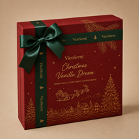 Coffret Cadeau de Parfum de Noël Vanille Cacao Ambre Rêve 100ml pour Femme Eau de Parfum Fabricant Personnalisation du Parfum et de l'Emballage