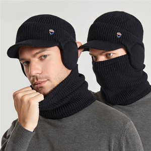 <span class=keywords><strong>Gorro</strong></span> <span class=keywords><strong>de</strong></span> Invierno <span class=keywords><strong>de</strong></span> Lana <span class=keywords><strong>de</strong></span> Alta Calidad 2022 para Mujer, <span class=keywords><strong>Gorro</strong></span> <span class=keywords><strong>de</strong></span> Punto con Bufanda, Conjunto <span class=keywords><strong>de</strong></span> <span class=keywords><strong>Gorro</strong></span> Holgado <span class=keywords><strong>y</strong></span> Cálido para Hombre con Visera - Product Image 3
