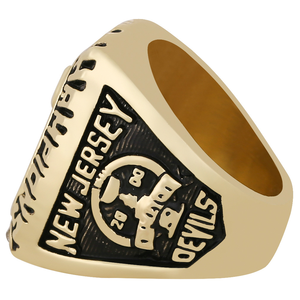 Bague de championnat des Devils de <span class=keywords><strong>New</strong></span> <span class=keywords><strong>Jersey</strong></span> de la LNH 2000, en alliage écologique, pour homme, vente en gros - Product Image 2