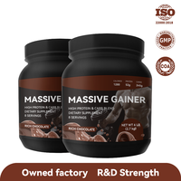 OEM High-Carb Whey Protein Mass Gainer Powder Gym Nutrition sportive de qualité pour la croissance musculaire