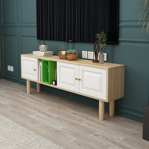 Nordic <span class=keywords><strong>Tv</strong></span> Kast Moderne Eenvoudige Locker Muur Woonkamer Kleine Appartement Opbergrek Eenvoudige <span class=keywords><strong>Tv</strong></span> Kast Tafel - Product Image 3