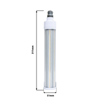 Iluminación LED para Túneles Exteriores, Iluminación para Caminos de Jardín, Bombilla LED SOX B22 de 20W 1800K, Luz Blanca Cálida Ámbar, 2021
