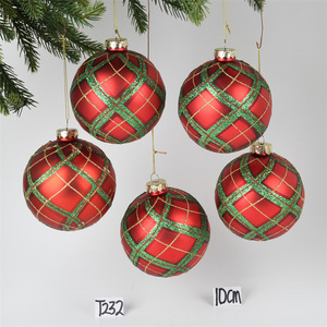 Adornos navideños hechos a mano OEM, decoración colgante, adornos <span class=keywords><strong>de</strong></span> esfera <span class=keywords><strong>de</strong></span> <span class=keywords><strong>vidrio</strong></span> <span class=keywords><strong>de</strong></span> colores soplados, Bola <span class=keywords><strong>de</strong></span> Navidad - Product Image 4