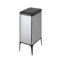 Poubelle automatique 30L en acier inoxydable avec capteur intelligent, poubelle intelligente pour la cuisine, poubelle intelligente pour les toilettes, utilisation en intérieur