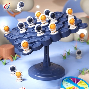 Jeu de société d'équilibre spatial Chengji pour enfants, jouet éducatif créatif interactif parent-enfant, arbre d'équilibre astronaute - Product Image 2