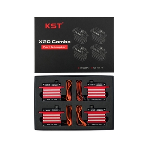 Precio al por Mayor: Juego de Brazos KST X20 - X20-2208 V8.0 + X20-1035 V3.0 para Helicóptero RC - Product Image 4