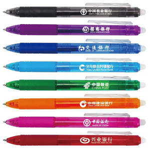 Bolígrafos de Gel Borrables Promocionales, Bonitos, para Estudiantes, Material Escolar, 0.5mm, Tinta de Gel Negra Borrable con Borrador - Product Image 1