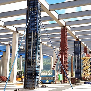 Bê tông đúc thép Khung ván khuôn kim loại hình thức khuôn xây dựng cột xây dựng mẫu - Product Image 5