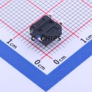 K2-6639SP-C3SC-04 Tactile Switch SMD,6x6mm Switch 1.8N Vertical Mount 6mm 6mm - Product Image 2