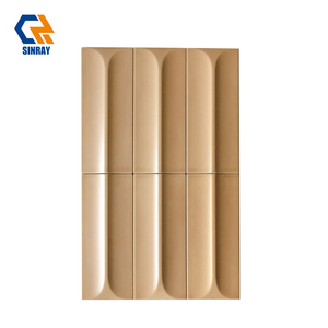 Carreaux muraux en porcelaine faits à la main de style antique 135x333mm, design moderne, antibactériens, pour intérieur, antidérapants, polis, pour villa - Product Image 1