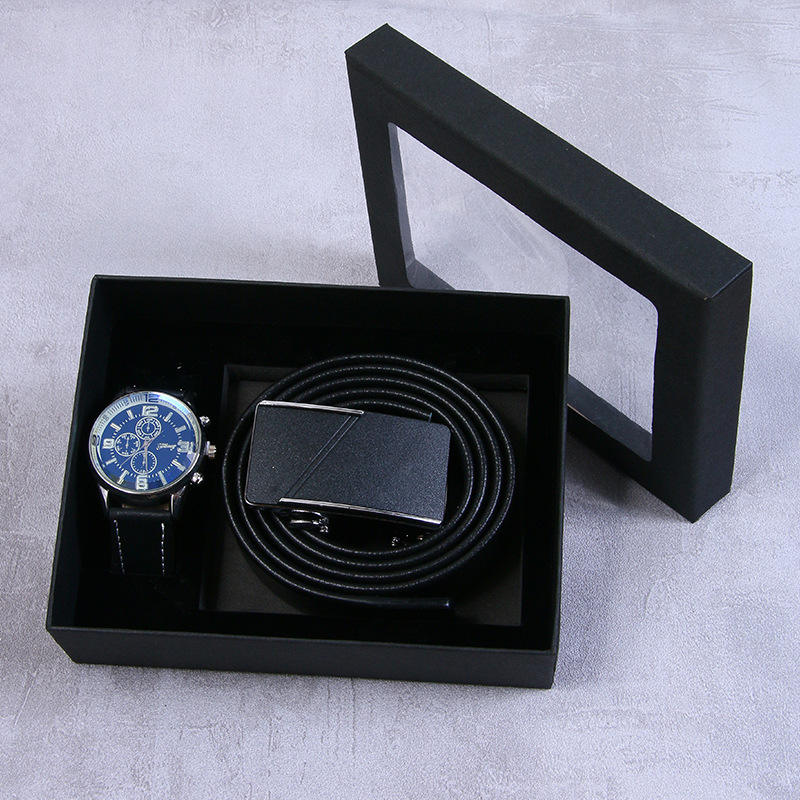 black-belt watch gift box
