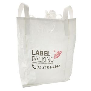 pp tejido maxi a granel bolsa grande de fibra grande 1 contenedor de bucle de elevación para 1 tonelada 1000 kg arena cemento <span class=keywords><strong>ca</strong></span> - Product Image 5