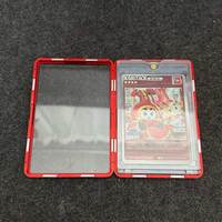 Porte-cartes magnétique en aluminium de qualité supérieure à une touche |   Coque de protection multicolore pour l'affichage et la collection de cartes à collectionner