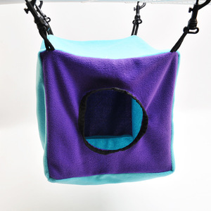 Nido Colgante Cálido de Algodón para Mascotas Pequeñas, Cueva para Ratones, Ardillas, Peces de Azúcar, Cobayas y Loros, para Todas las Estaciones - Product Image 5
