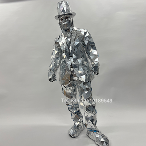 Funtoys MOQ 1 PCS, Casco <span class=keywords><strong>de</strong></span> Disfraz <span class=keywords><strong>de</strong></span> Hombre Espejo con Luces LED y Control Remoto, en Oferta, <span class=keywords><strong>Precio</strong></span> Económico - Product Image 2