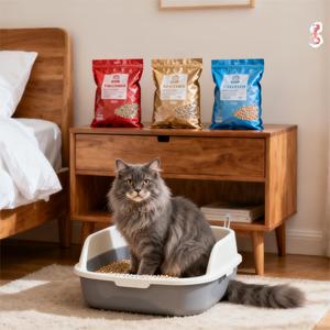 ดงไนเพ็ทส์ ผู้ผลิตขายตรง ทรายแมวคุณภาพสูง เป็นมิตรกับสิ่งแวดล้อม ละลายน้ำได้ ดูดซับดี 8 กก. ปราศจากฝุ่น 99% ควบคุมกลิ่น - Product Image 1