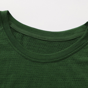 T-shirt <span class=keywords><strong>de</strong></span> sport à manches courtes en jersey tricoté uni, <span class=keywords><strong>laine</strong></span> mérinos <span class=keywords><strong>et</strong></span> maille respirante, coupe classique, écoresponsable, pour équipe <span class=keywords><strong>de</strong></span> randonnée - Product Image 4