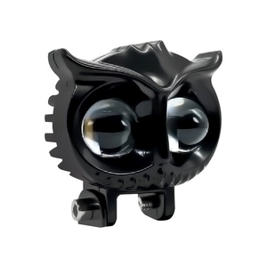 2.5 pouces led antibrouillard <span class=keywords><strong>mini</strong></span> lentille projecteur phares 12v 24v blanc jaune hibou <span class=keywords><strong>moto</strong></span> phare travail lumière pour camion jeep - Product Image 1