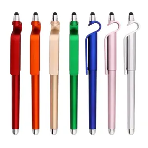 Multi-function 2-in-1 Metal Ballpoint Pen Touchscreen Stylus Multi-function Phone Stand - Product Image 6