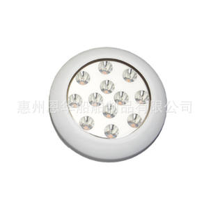 Nouvelles lumières sous-marines LED 12V/24VDC, 12 puces LED pour yacht et bateau, lumières LED marines - Product Image 1