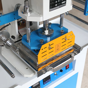 <span class=keywords><strong>Machine</strong></span> de marquage à chaud pneumatique semi-automatique avec enrouleur de feuille, haute vitesse 1200 pièces/heure, bronzage - Product Image 3