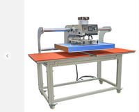 Presse à chaud semi-automatique double station 80*100cm 9kw 220/380v pour drapeaux, maillots, pantalons, sweats, tissus, sacs à main, tapis de souris, acrylique