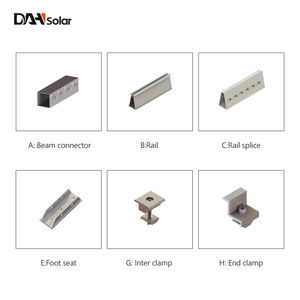 Maison résidentielle personnalisée High-Load 10kw Aluminium <span class=keywords><strong>3</strong></span> Abri d'auto <span class=keywords><strong>solaire</strong></span> pour voiture - Product Image 5