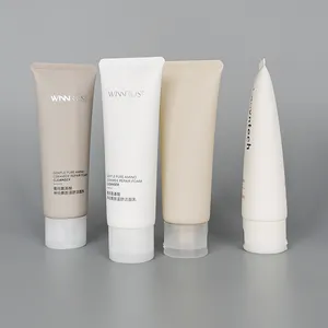 Wholesale Price Directly Biodegradable Skincare Tubes Custom Logo ABL PBL Soft PE Tube Cosmetic Packaging