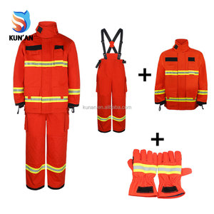 Ropa Ignífuga Ariat de China, Ropa de Protección Contra Incendios de Manga Larga, Retardante de Fuego, Alta Visibilidad, Naranja, Categoría 3, Protección de Cuerpo Completo - Product Image 5