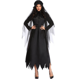 Costume de vampire d'Halloween, costume de mariée <span class=keywords><strong>momie</strong></span>, costume de zombie, costume de cosplay, costume d'actrice de film - Product Image 2