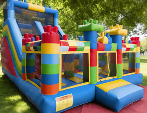 Jouets gonflables de haute qualité en PVC pour aire de jeux pour enfants en plein air, grand toboggan château, trampoline gonflable, nouveau château - Product Image 2