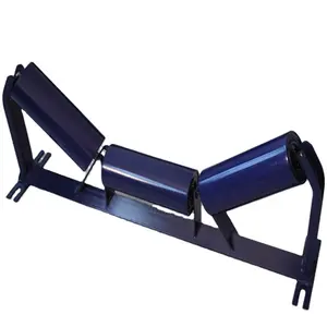 Belt Conveyor roller idler troughing roller frame supplier