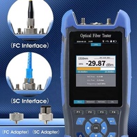 Mini testeur OTDR portable 60km 1310/1550nm 22dB avec analyseur de câble à fibre optique VFL 10KM
