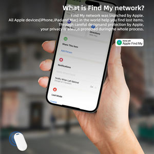 Étiquette intelligente pour collier de chien Couvercle d'étiquette pneumatique Certifié OEM MFi Détecteur de clé Bluetooth Compatible avec Localisateur d'étiquette pneumatique intelligente Find My Smart - Product Image 2