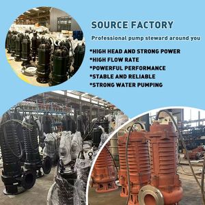 Basement Sewage <b>Pump</b> Cast Iron Efficient Reliable Submersible Sewage <b>Pump</b> for <b>Waste</b> Dirty Water Treatment - Product Image 5