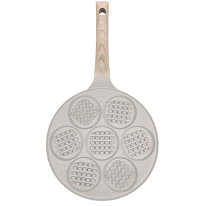 Không dính chết đúc Fry <span class=keywords><strong>Pan</strong></span> chết đúc không dính 7 lỗ Waffle Biscuit Fry <span class=keywords><strong>Pan</strong></span> cảm ứng không dính Pancake Fry <span class=keywords><strong>Pan</strong></span> - Product Image 4