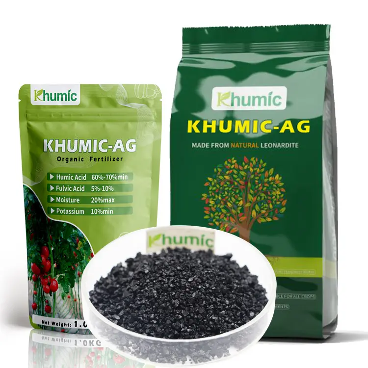 "Khumic-AG" fertilizzante organico agricolo economico acido umico umato di potassio granulo